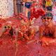Image for article titled This Google Street View Car Drove Through a Tomato-Throwing Festival In Spain